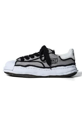 -BLAKEY Low- Overhanging canvas Low-top sneakers Gray