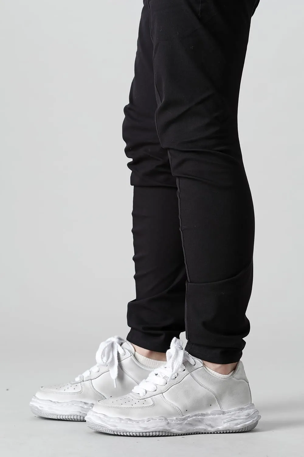 -WAYNE low-original distressed effect sole leather Low-Top sneakers White