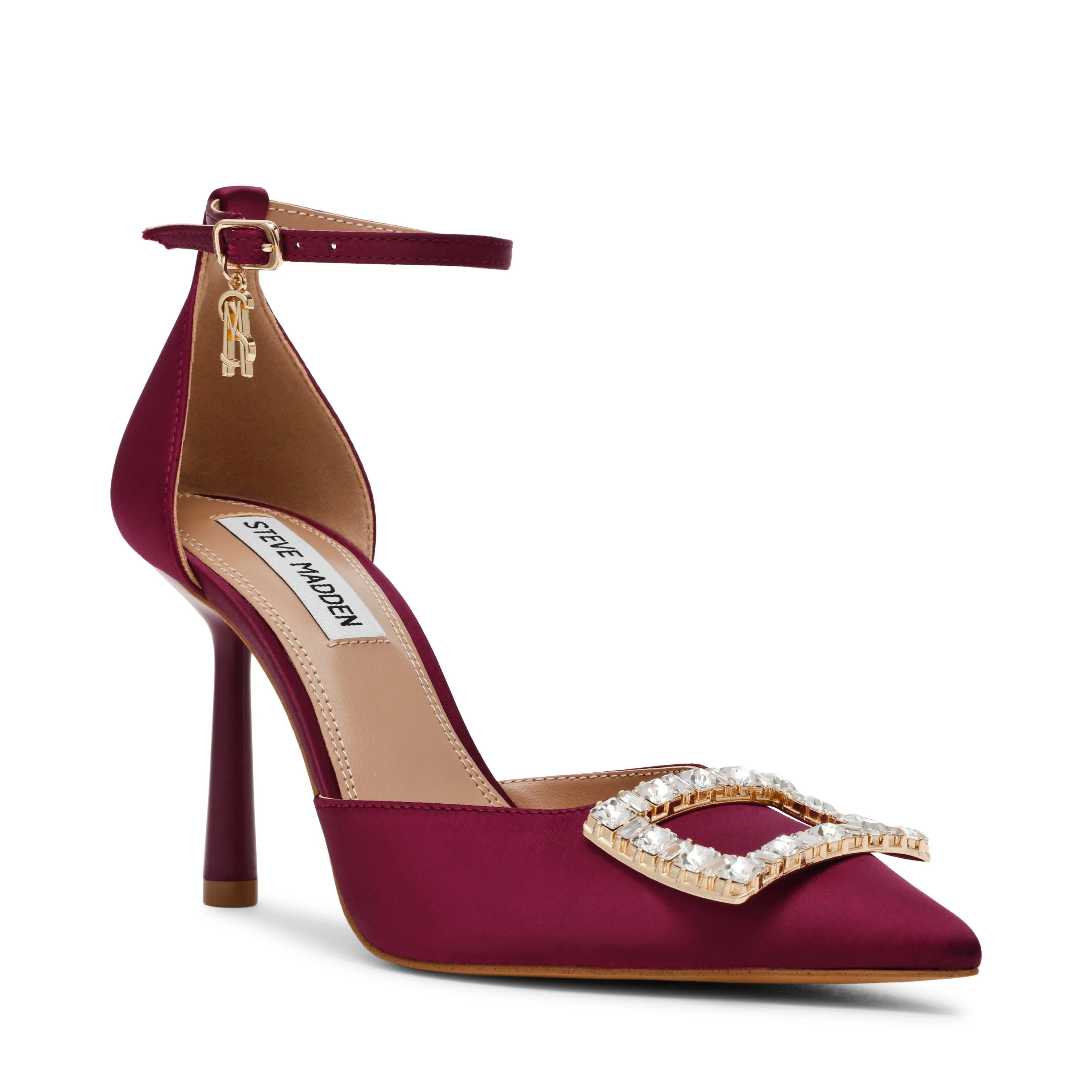 Accession Sandal PLUM SATIN