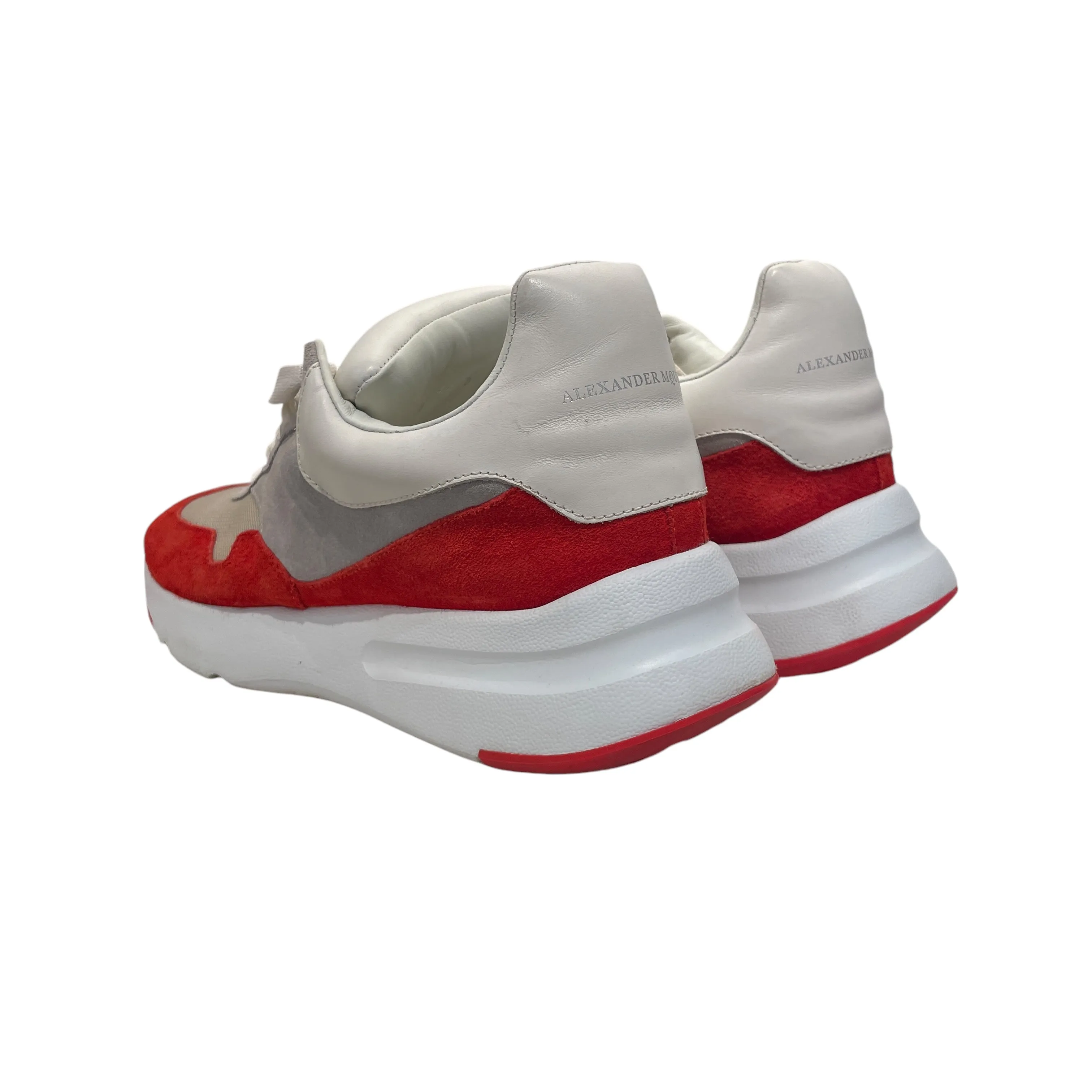 Alexander McQueen/Low-Sneakers/EU 44/Leather/RED/