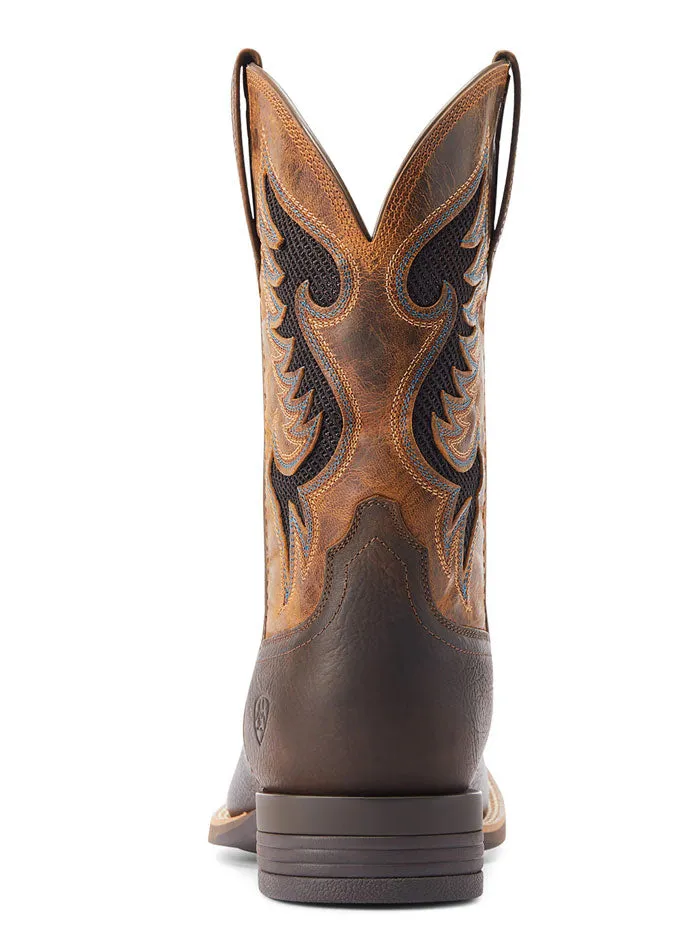 Ariat 10044573 Mens Cowpuncher VentTEK Western Boot Dark Brown