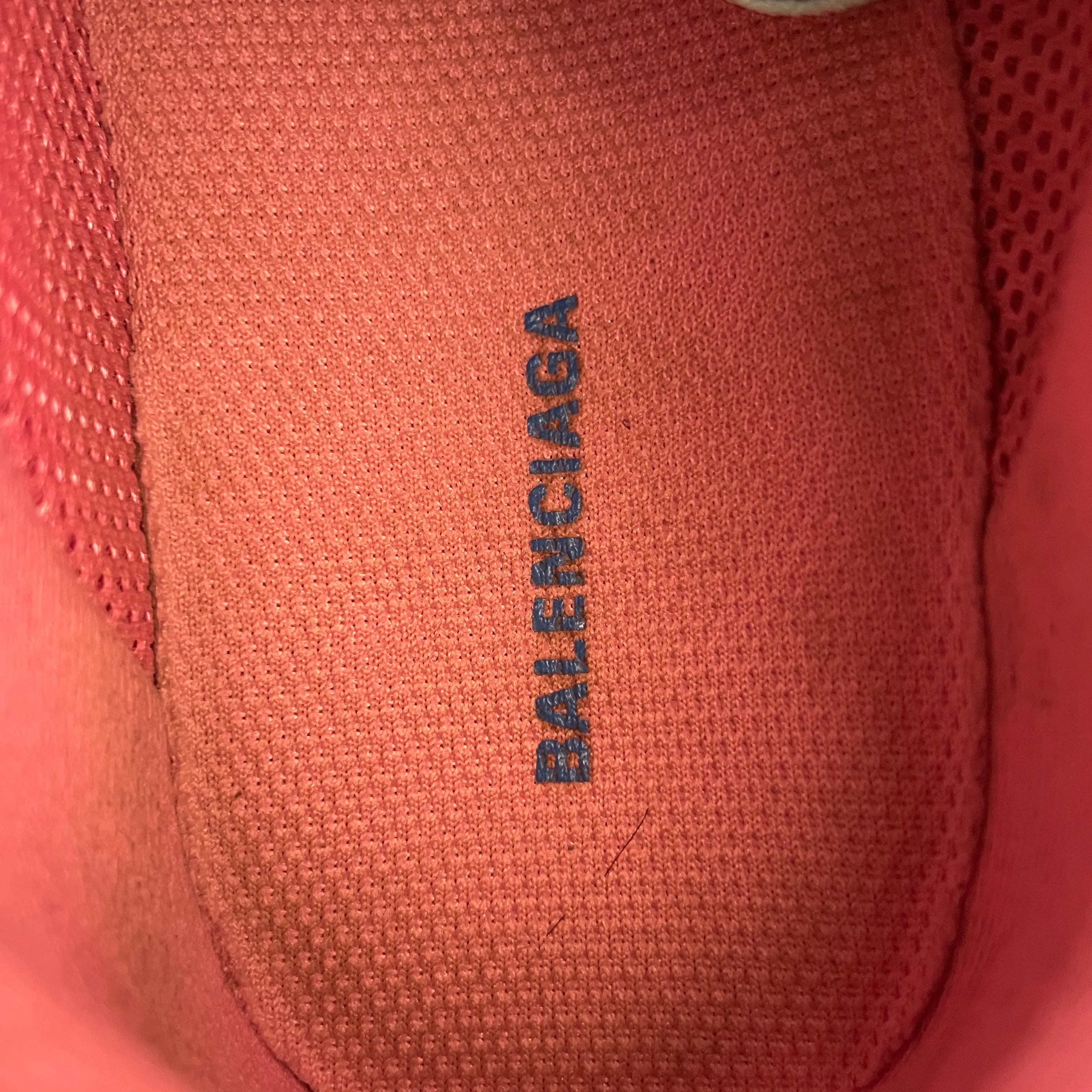 BALENCIAGA/Low-Sneakers/US 6/Nylon/BLU/