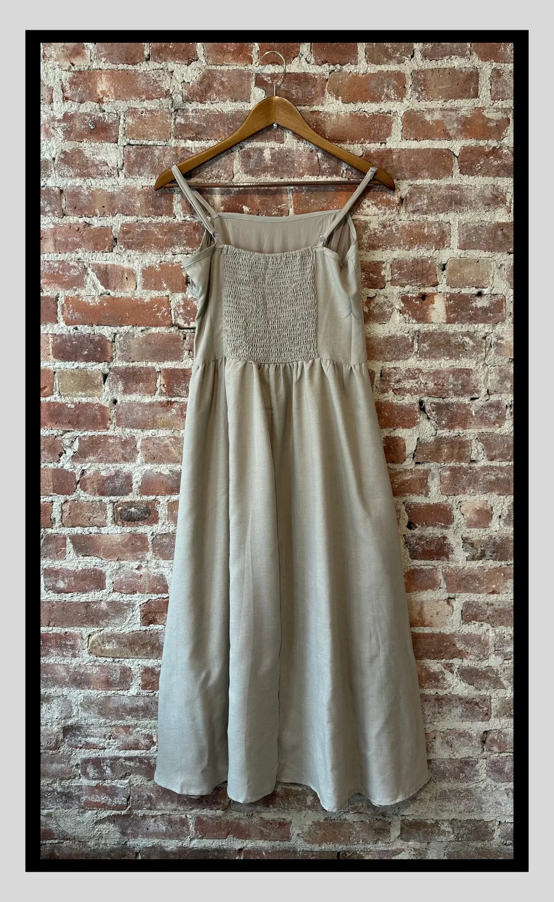 Classic Sandstone Dress