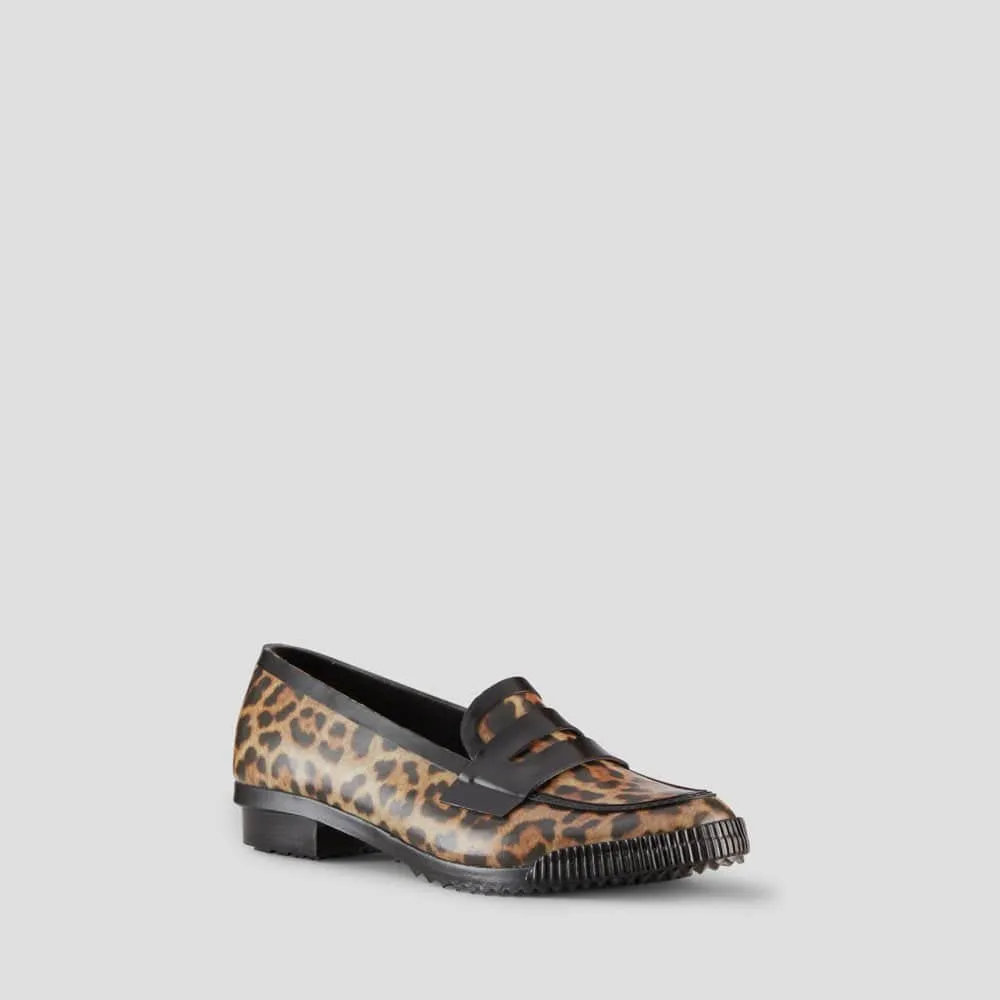 Cougar Women's Ritz Rain Loafers- Leopard