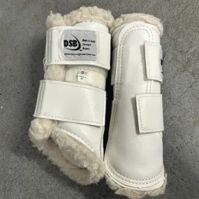 Dressage Sport Boots White Small