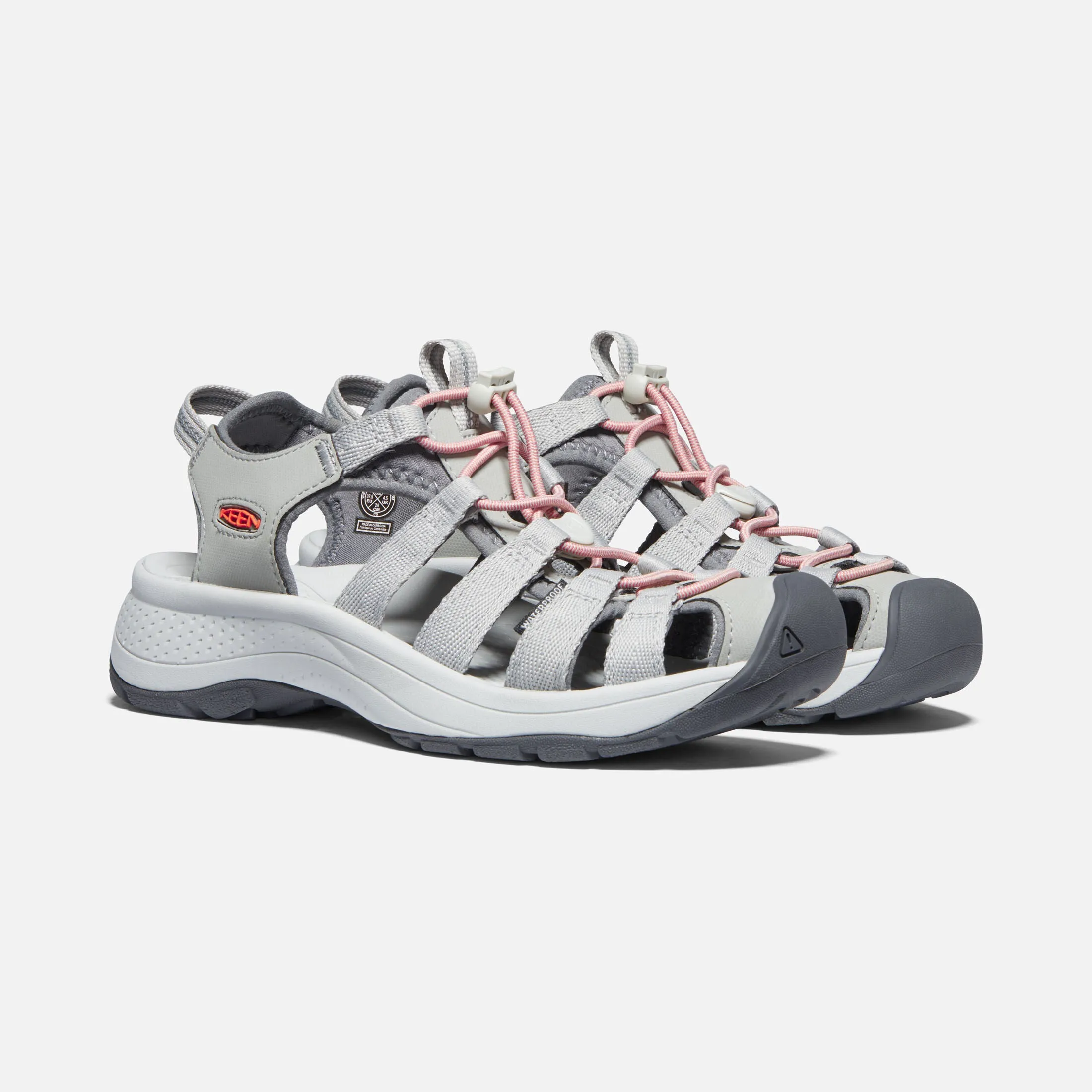 KEEN  Astoria West Sandal - Grey Coral