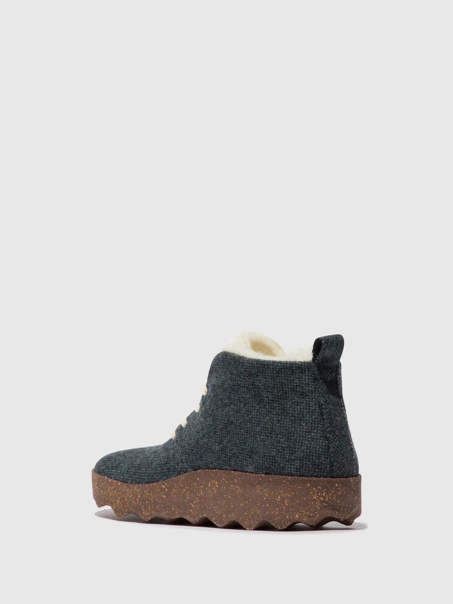 Lace-up Ankle Boots CAKE BLUE