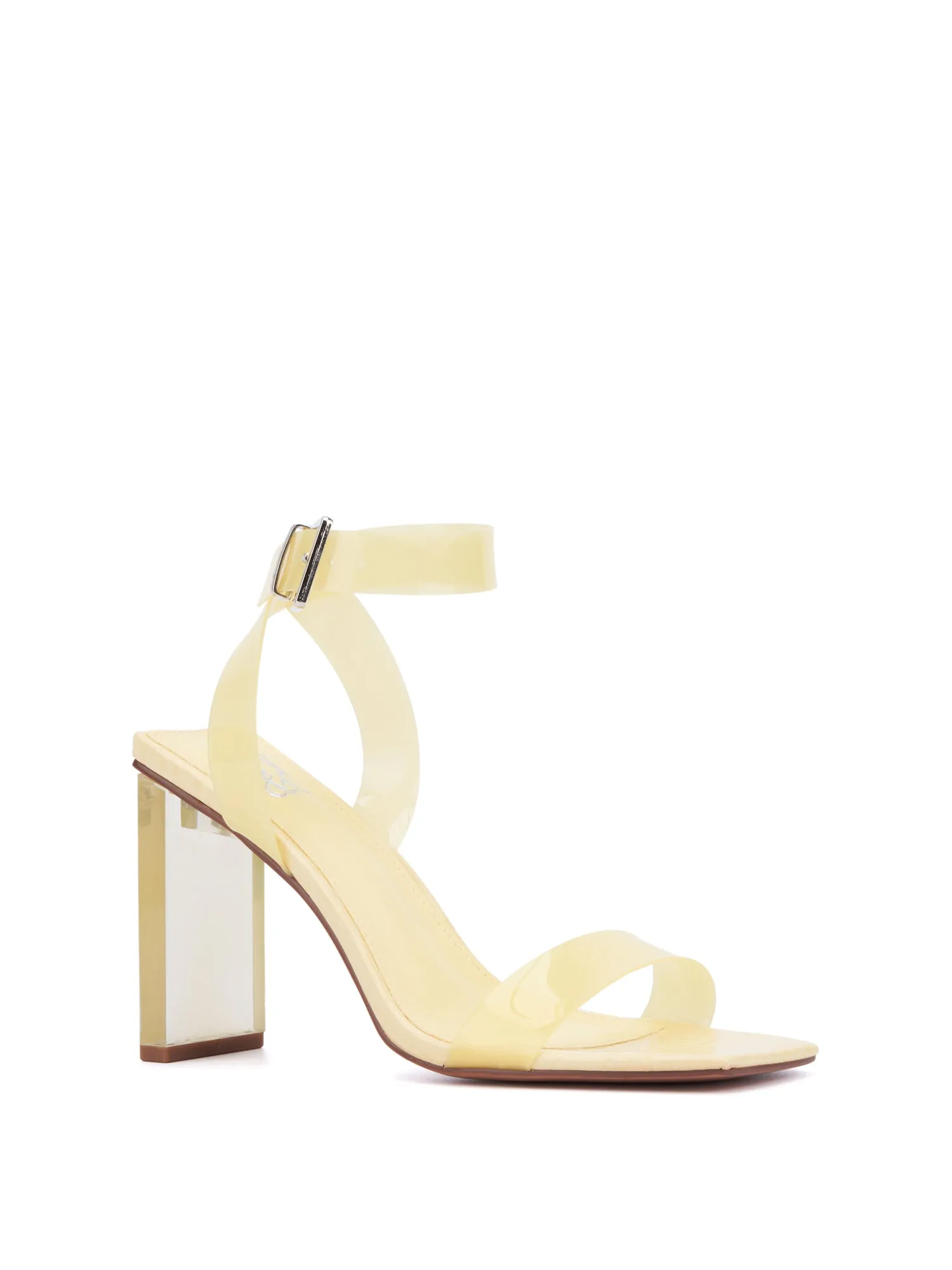 Lucite Single-Band Heel