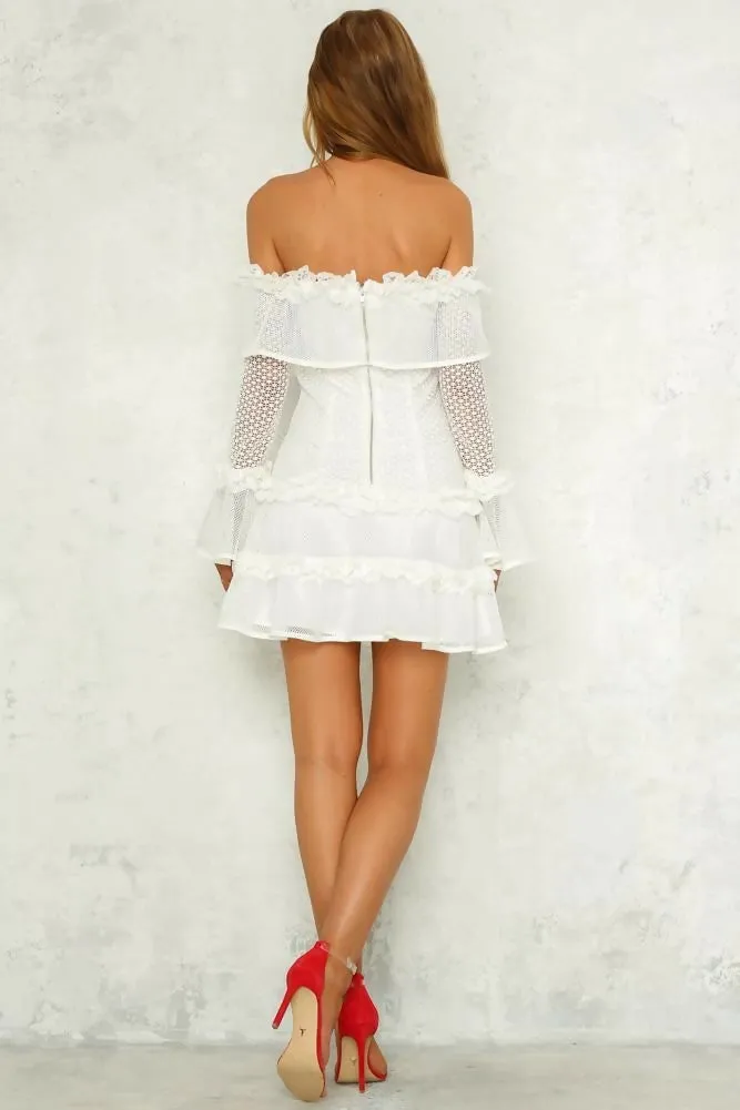 Mossman The Mood Swing Dress White Size 8