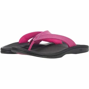 Olukai Women's 'Ohana Sandal - Orchid Flower/Black 20110-7F40