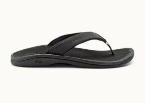 Olukai Women's Ohana Sandals - Black / Black