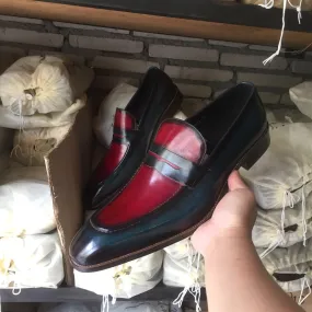 Penny Loafers Leather Shoes