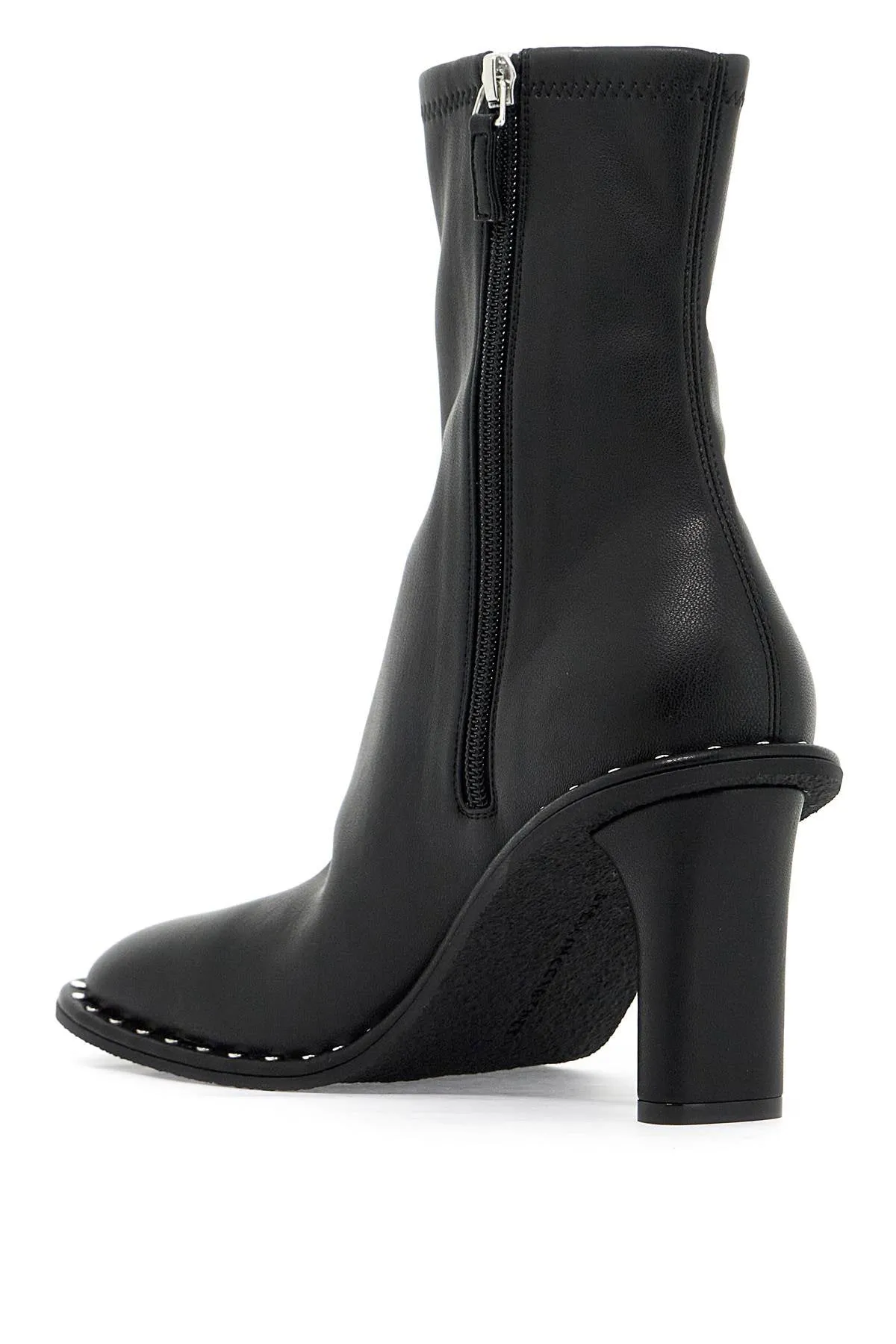 RYDER SOCK ANKLE BOOTS WITH HEEL