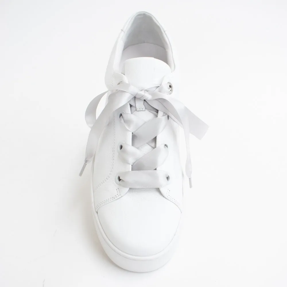 Silver Satin Laces
