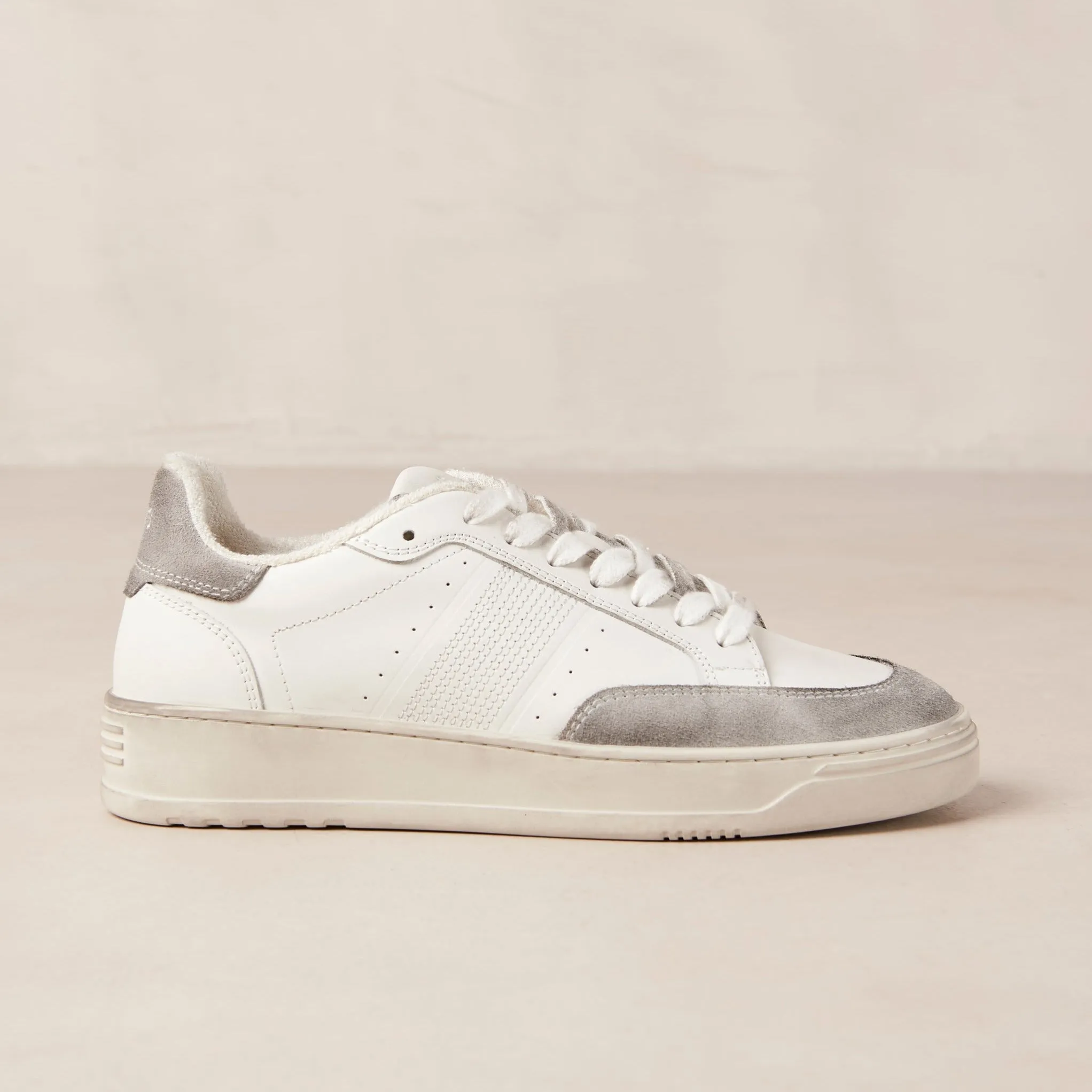 Tb.780 Suede Dusty Light Grey Leather Sneakers