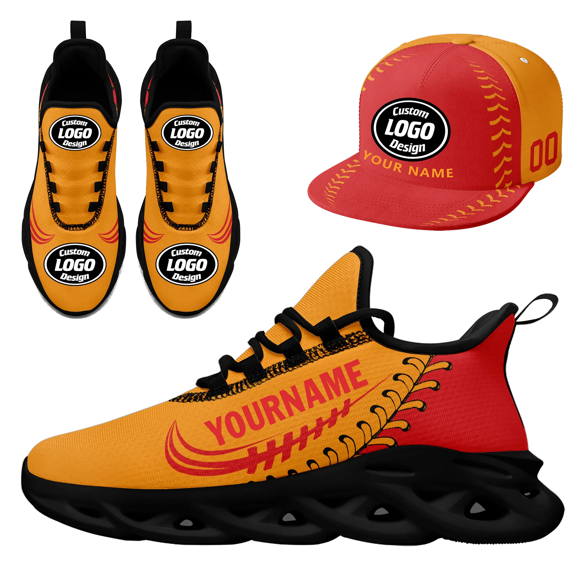 Unique Gift,Custom MaxSoul Shoes and Hat Combo Personalized JH-bd0b00ea-ad