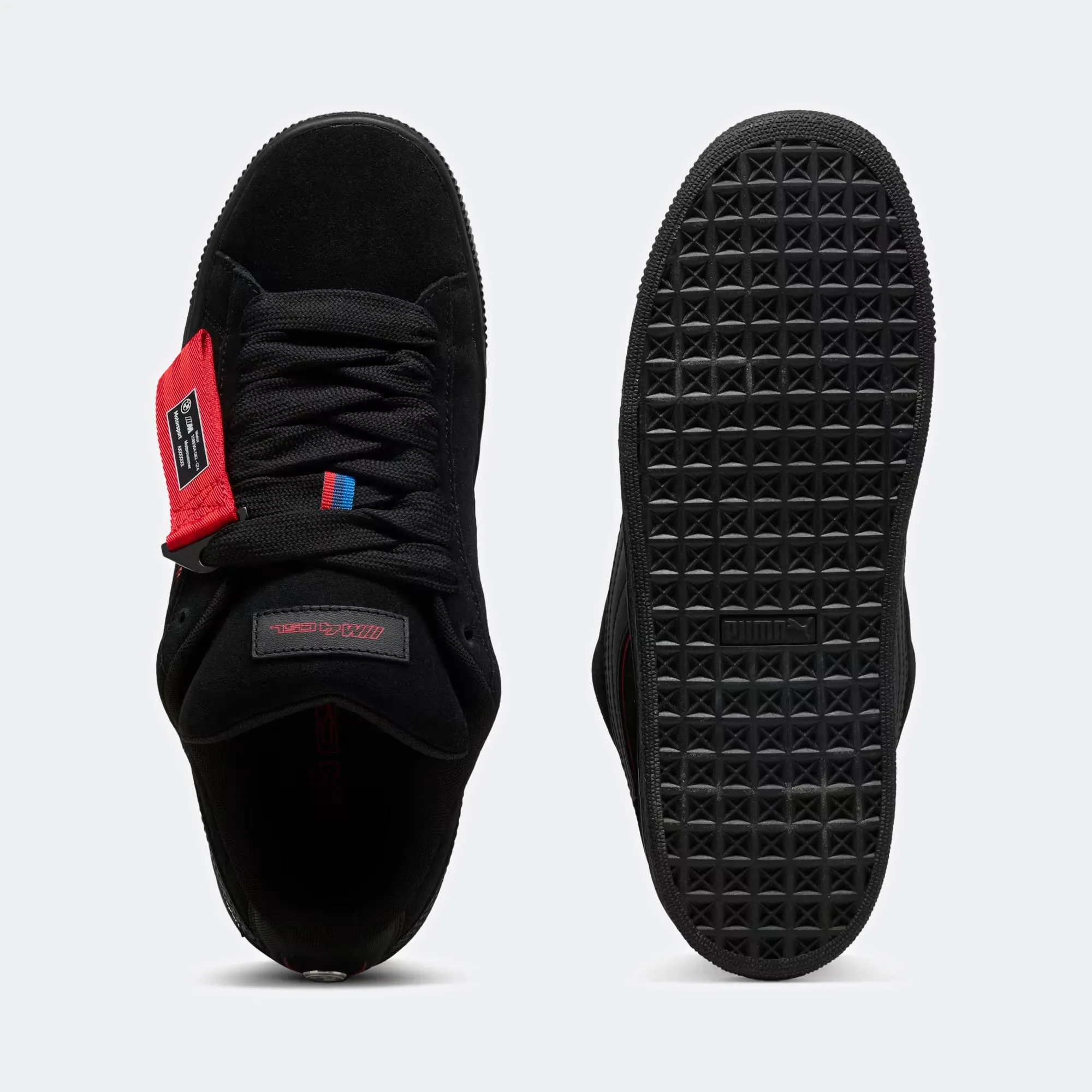 Unisex PUMA BMW M Motorsport Suede XL Sneakers Black