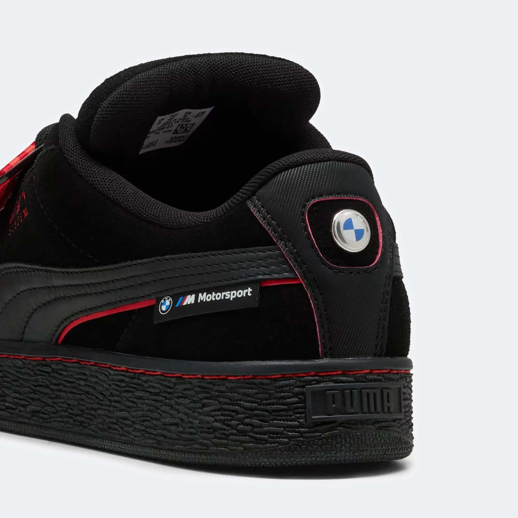 Unisex PUMA BMW M Motorsport Suede XL Sneakers Black