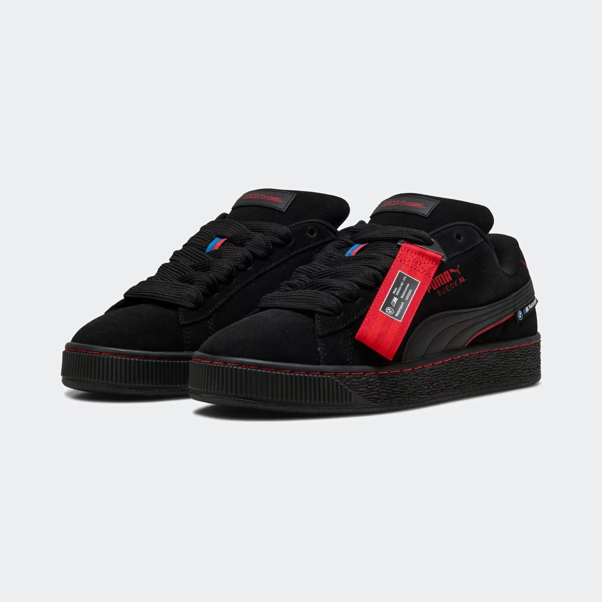 Unisex PUMA BMW M Motorsport Suede XL Sneakers Black